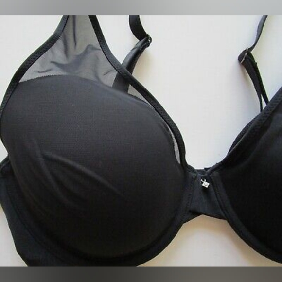 Simply Vera Vera Wang Mesh Overlay Bra - Picture 7 of 9